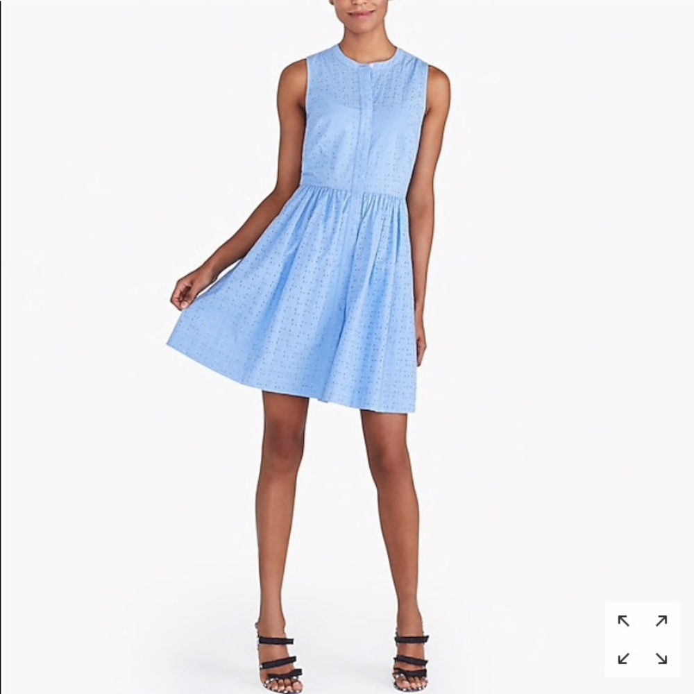 J Crew Factory Eyelet Dress